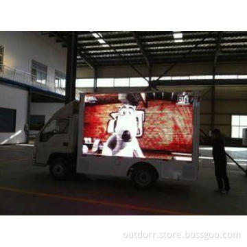 truck mounted Mobile led screen billboard for Dynamic displ